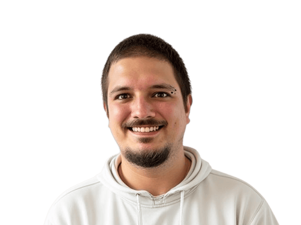 Portrait von Gabriel Csepeti, IT-Systemadministrator